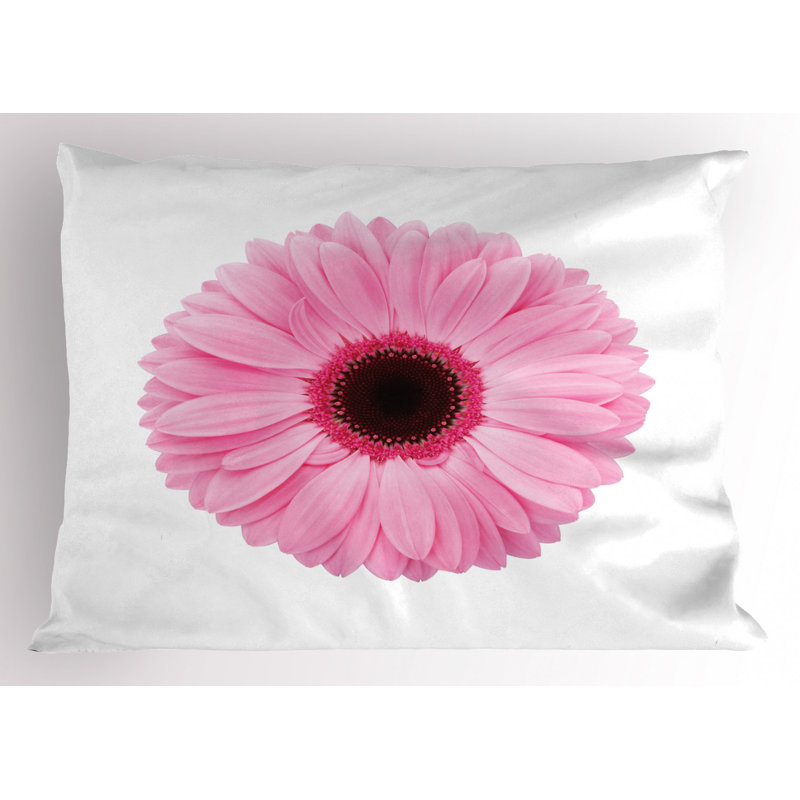 Spring Polyester Floral Sham Set, Twin