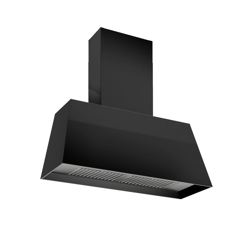 Bertazzoni 35.8125 in. Wall Range Hood, 36" H x 36" W x 18.5" D, Stainless Steel