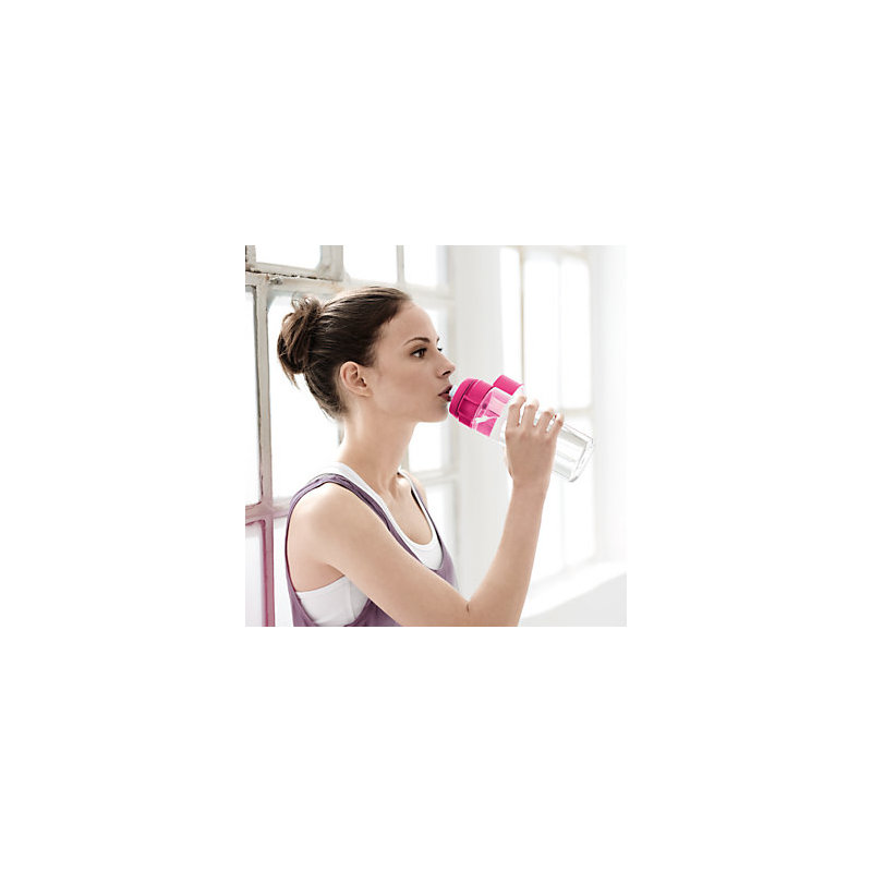 BRITA Fill&Go 600ml Water Bottle, Pink