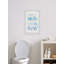 Beautiful Bathroom Rules 1 Piece Single Picture Frame Wall Art-727070671