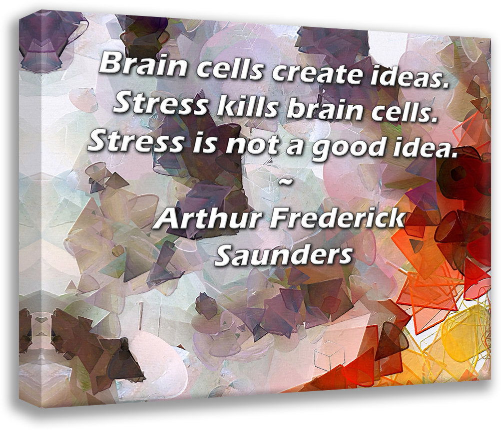 Trinx ArtsyQuotes Gallery Wrapped Canvas By Arthur Frederick Saunders:  \, image size:1003x862