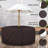 Heavy Duty Multipurpose Waterproof Outdoor Round Dining Table & Chair Set Cover with Umbrella Hole-2090469640-2090469685