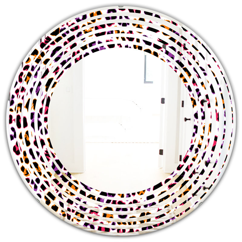 Miroir mural Space Abstract Design, 23,6 po x 23,6 po