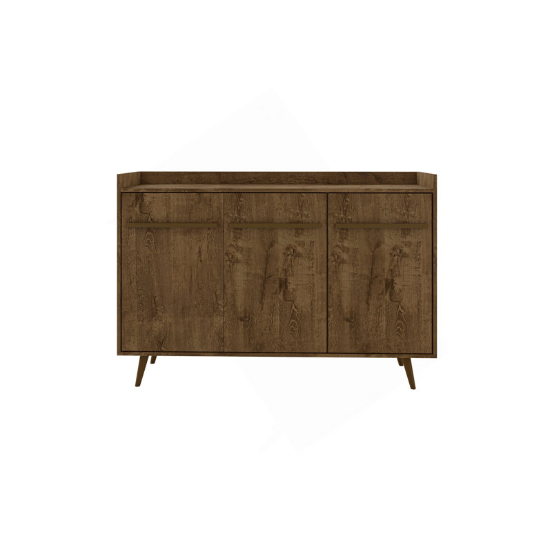 Buffet en brun rustique