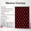 Rideau de douche Scarlet Dots - Premium-307303299