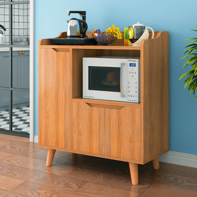 Fasching Solid Wood Rectangle Accent Cabinet