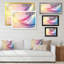 Fractal Colorful Waves - reproduction d'art sur toile-269121318-269121319