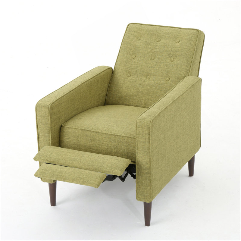 Canapé inclinable en tissu Mid-Century, Vert