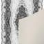 Tapis oriental gris en polyester tissé à plat à la machine Emberton-835610507