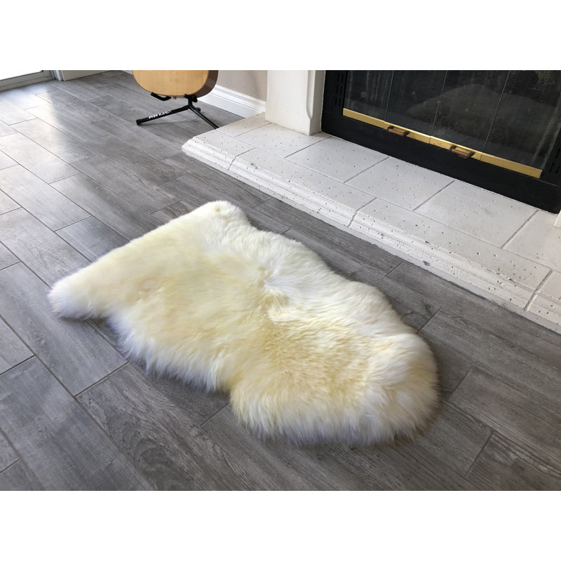 Amaranta Performance Sheepskin Indoor Rug, Novelty 2' x 3'