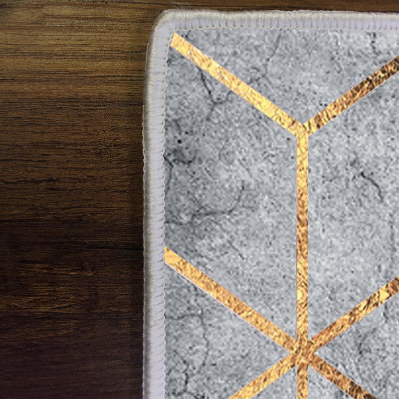 Toimi Geometric Indoor Rug, Rectangle  1'11.6" x 3'3.4" 