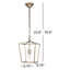 Luminaire suspendu géométrique 1 lumière Finnick-1994298934