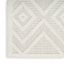 Tapis intérieur / extérieur ivoire / blanc Foundry Select-1735417319