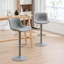 Tabouret de bar rembourré Lougene-277264461