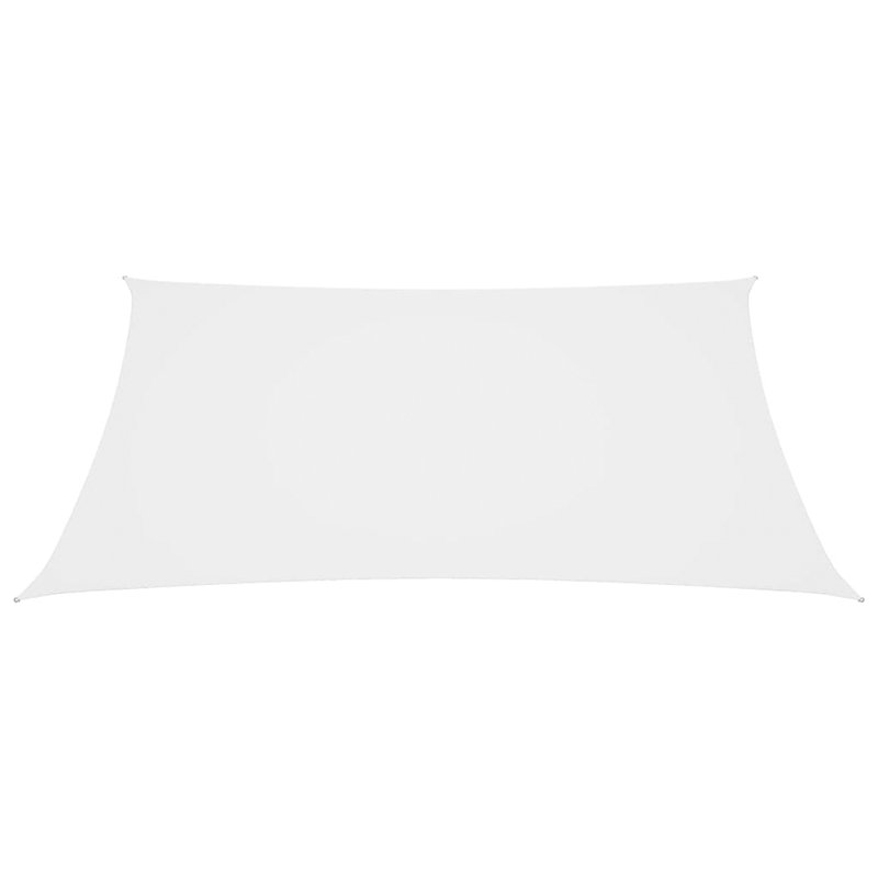 Pevely Rectangular Shade Sail, 5m x 6m, White