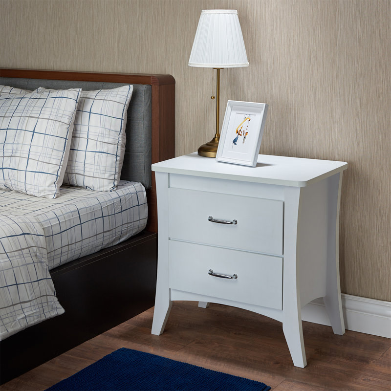 Babb White Finish Accent Table, Table
