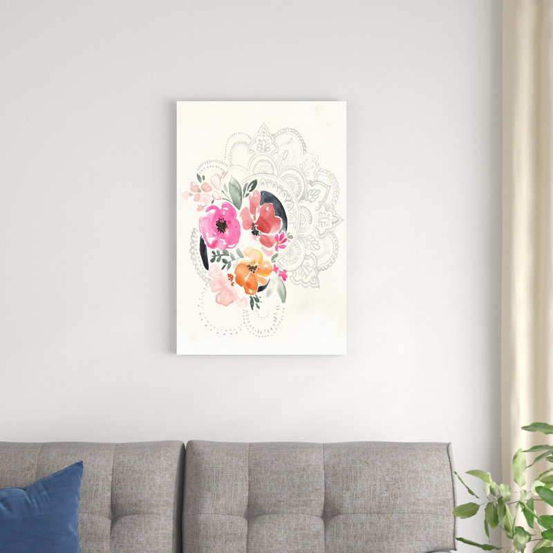 Mandala Bouquet I, H 30 po x l 20 po x P 1 po