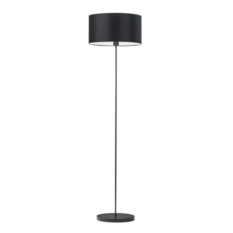 Askel 156cm Traditional Floor Lamp, Black, Black