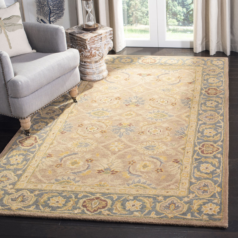 Tingley Hand Tufted Wool Oriental Rug, Rectangle 9' x 12'