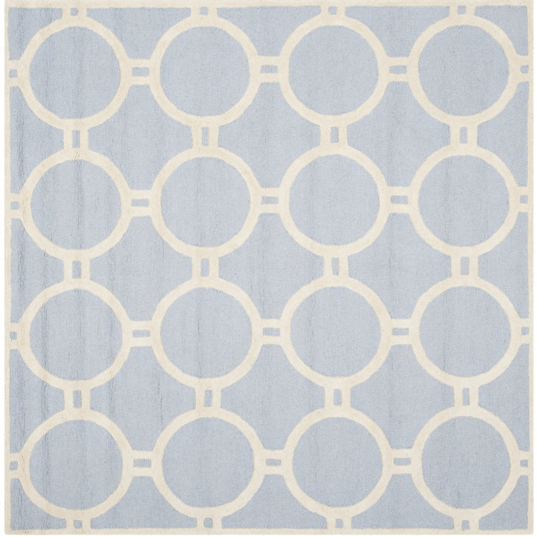 Sanyla Cambridge Hand Tufted Wool Geometric Rug