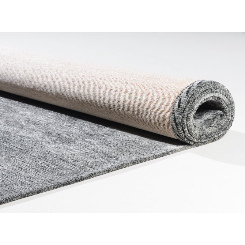 Harrel Solid Colour Area Rug, Rectangular 80 x 150cm