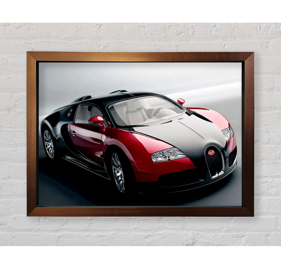 Bugatti Veyron Ready For The Drive Gerahmter Druck