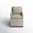 Bobbi 23.23" W Stain Resistant Armchair with Casters-1030638398