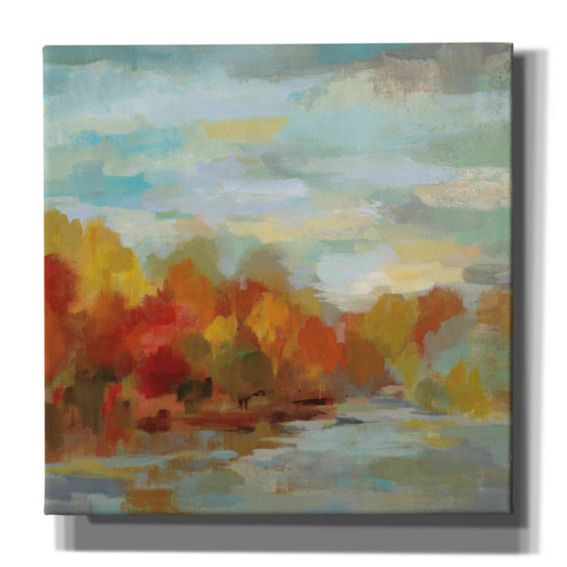 «April Dreamscape» par Silvia Vassileva, art mural sur toile, H 18 po x l 18 po x P 0,75 po