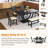 Kreshnik 6 - Person Trestle Dining Set-1231972116