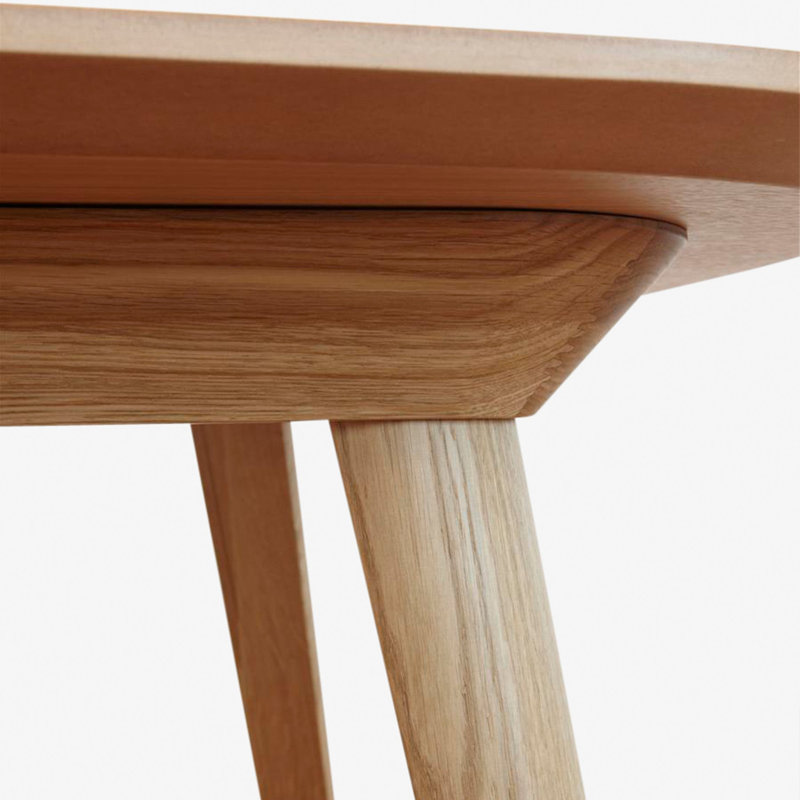 Bridge Dining Table, Oak, Natural
