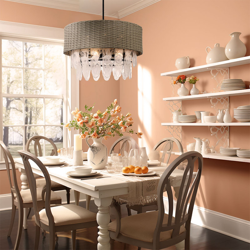 Bayou Breeze Coleeta - 9 Light Pendant In Coal Finish