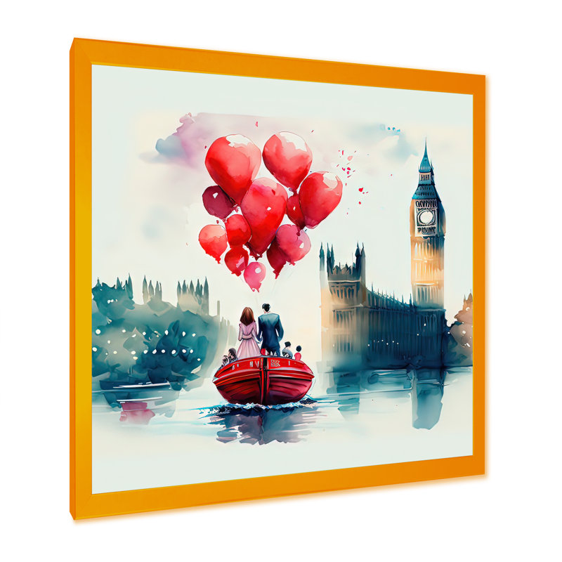 - Art mural traditionnel sur toile, Impression dorée sur toile encadrée, H 30 po x l 30 po x P 1 po