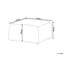 Archille 75cm Wide Square Solid Colour Cube Ottoman-337594004