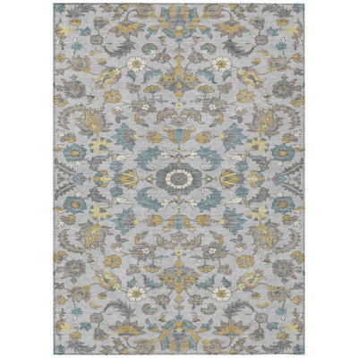 Machine Washable Indoor/Outdoor Chantille ACN2473 Global Rug