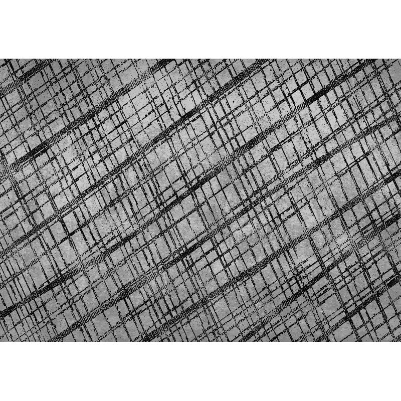 Gencho Striped Area Rug, Rectangle 90 x 150cm