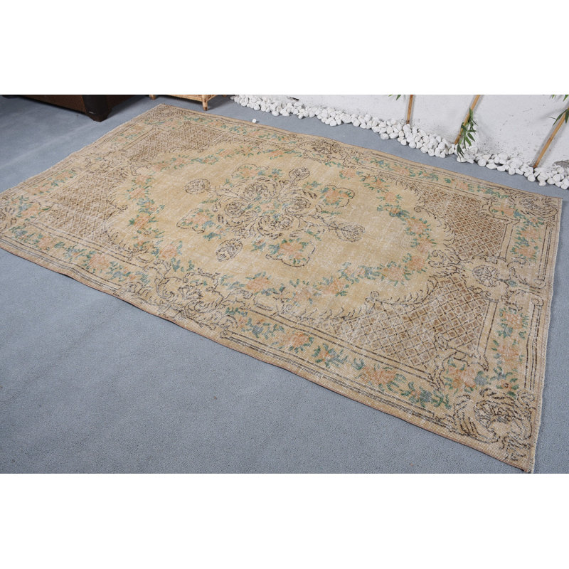 Tapis marocain beige, tapis de décoration intérieure, tapis tendance, tapis de salon, tapis rétro, tapis turcs