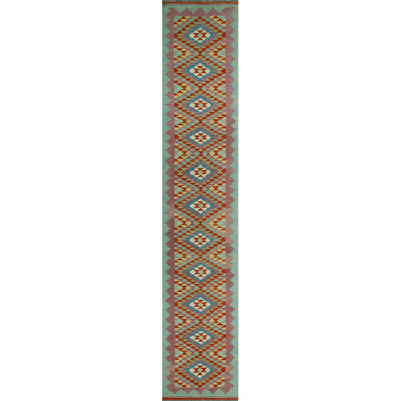 Bobbee Wool Geometric Indoor Rug