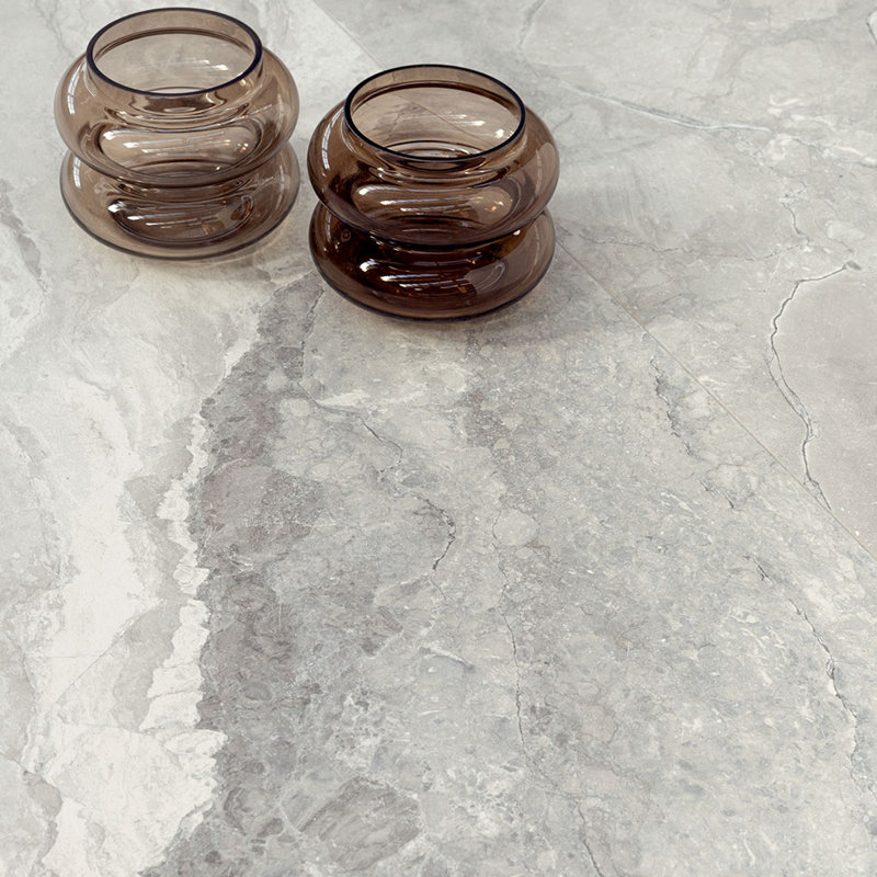 Crystara 12X24 Onyx Look Porcelain Tile, Gray