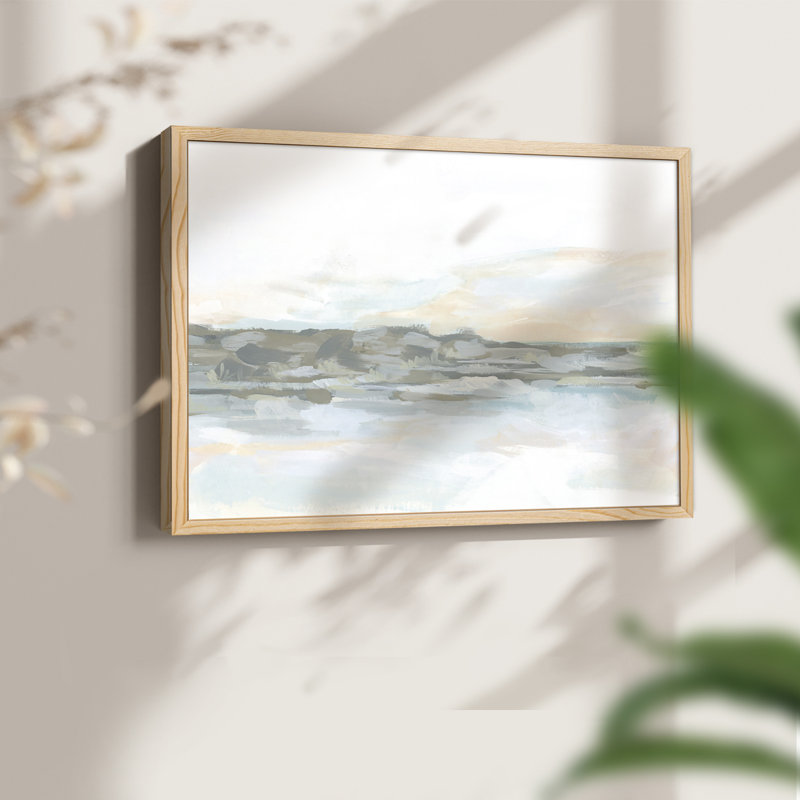 Rock Coast I - Reproduction encadrée - Restickable, Naturel, H 22 po x l 28 po