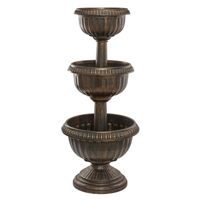 Danson Plastic Outdoor Urn Planter