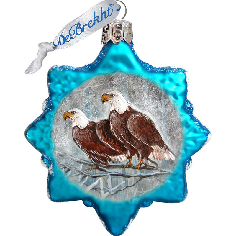 Keepsake 2'' Handmade Glass Holiday Shaped Ornament