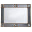 Baldwin Flat Metal Wall Mirror