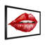 Valentines Day Red Woman Lips - peinture sur toile-59814957-59814959