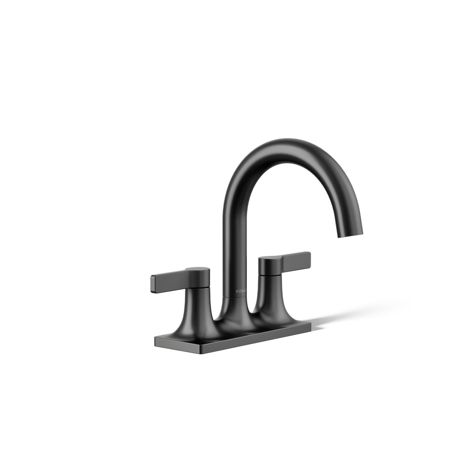 Venza Centerset Bathroom Sink Faucet 1.0 GPM, Matte Black