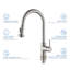 Robinet de cuisine à poignée simple Casa KIBI avec accessoires-48024387-41659798