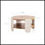 Table basse en bois sculpté
