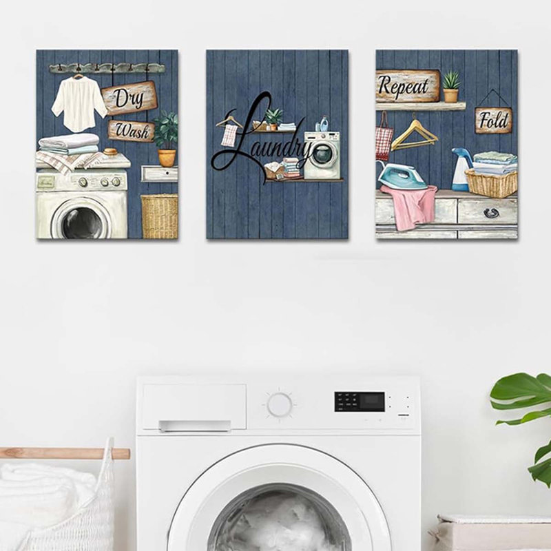 Wrapped Canvas Print, Navy