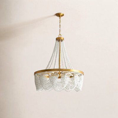 4 - Light Dimmable Empire Chandelier