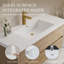Meuble-lavabo mural 48 po avec lavabo