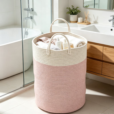 Cedrial Cotton Laundry Room Organizer